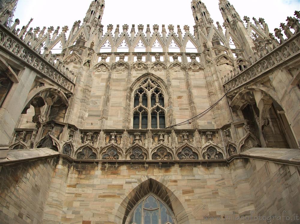 Milan (Italy) - On the roof of the Duomo